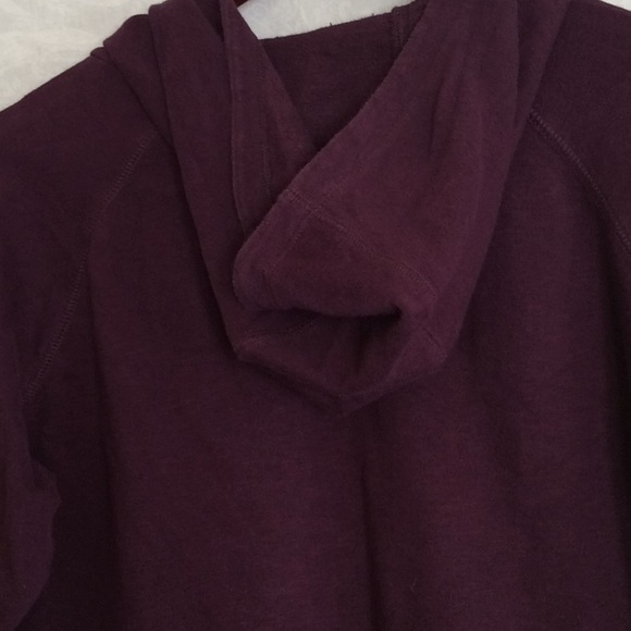 Wine-colored Columbia Hooded Sweatshirt - Picture 3 of 5